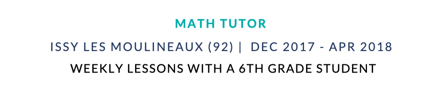 Math Tutor